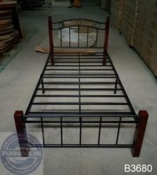 Steel Wood Bed